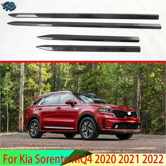 Für Kia Sorento MQ4 2020 2021 2022 Auto Zubehör ABS Chrom Side