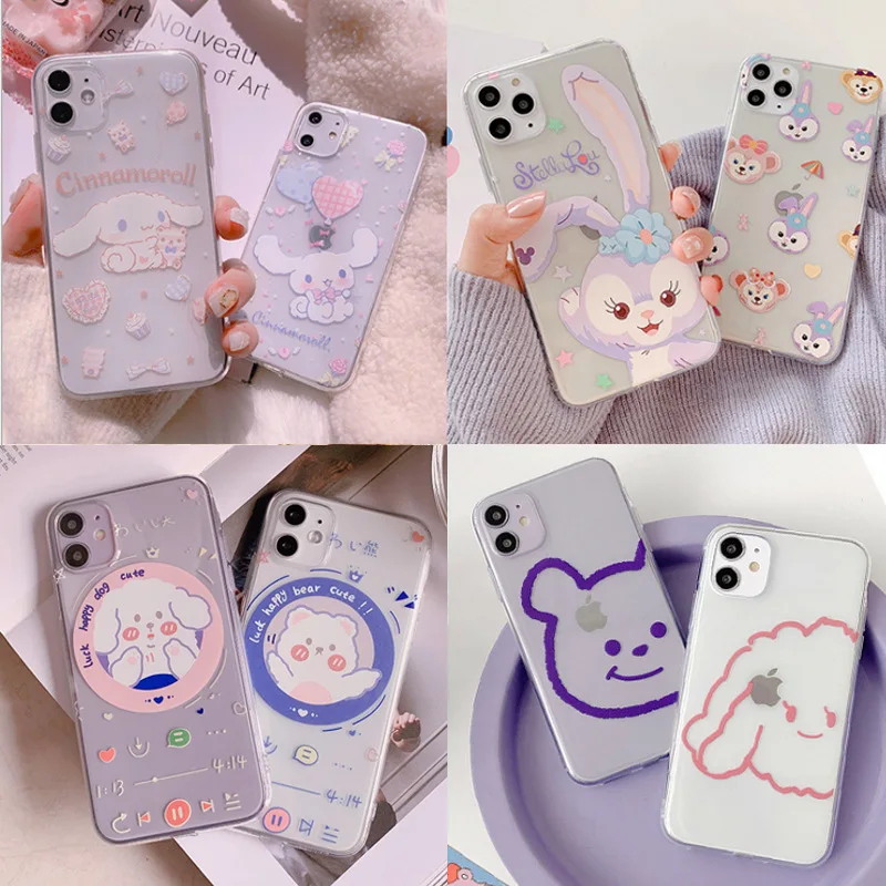Милый творческий животных в полоску стиле граффити чехол для телефона iPhone11 12Pro Max miniX XS XR XSMax 87 плюс защита от