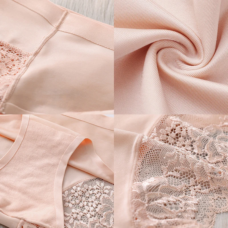 Женские сексуальные ледяные шелковые трусики женские дышащие хлопковые