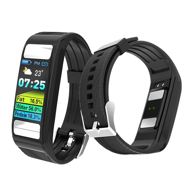 

Smart Watch Body Fat Smart Bracelet Color Screen Continuous Heart Rate Blood Pressure Health Bracelet Bluetooth Sports Bracelet