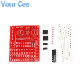 

2 pcs SMD SMT Components Welding Practice Board Soldering Skill Training Beginner DIY Kit Electronic Component Design