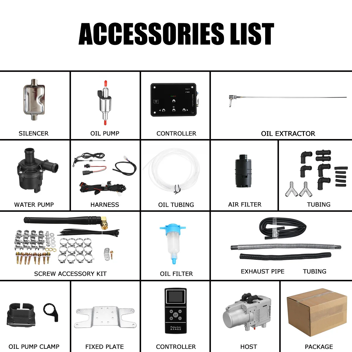 12 В 5 кВт дизельные водонагреватели с пультом дистанционного управления для мобильных телефонов с ЖК-монитором дизельные/бензиновые универсальные для грузовых автомобилей - Название цвета: Phone Control
