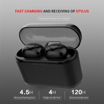 

TWS 5.0 Headsets Wireless Bluetooth In-Ear Earbuds Noise Reduction Click Control Stereo Headset Sports Earbuds With Mic Earbuds