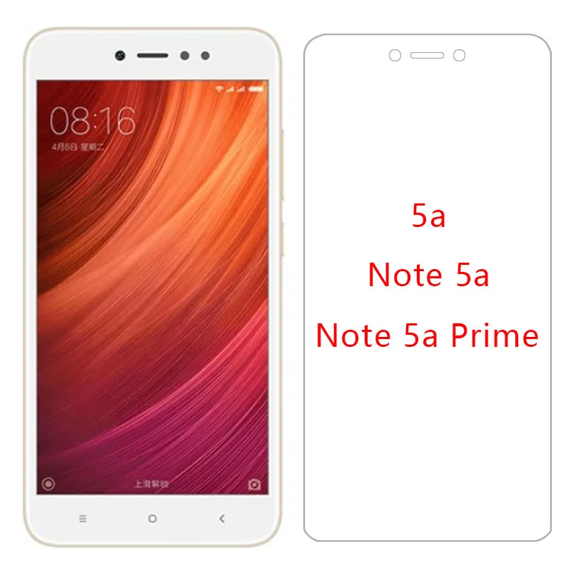 Защитное стекло на redmi note 5a prime защита экрана закаленное для xiaomi ksiomi readmi 5 a a5 not note5a