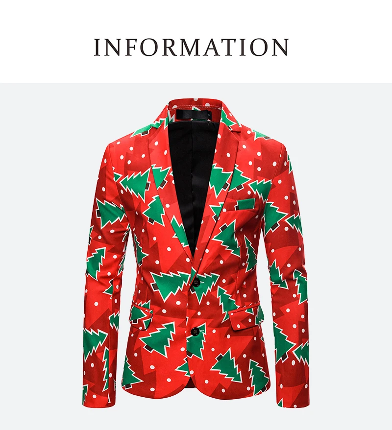 christmas tree blazer