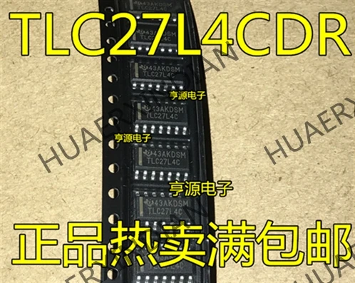 10 шт./лот Новинка TLC27L4CDR TLC27L4C SOP14 в