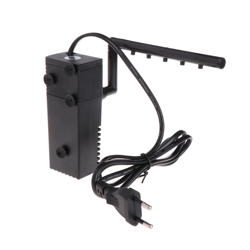 Aquarium Internal Filter Oxygen Submersible Water Pump For Fish Tank EU Plug 5W L41A