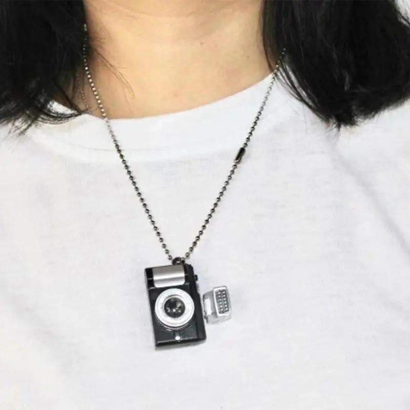 Новинка 2020! Подвесное ожерелье для фотографа Travaling Photoflash в стиле хип-хоп 3D подарок