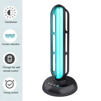 

Uvc Sterilization Lamp 36w Disinfection Desk Lamp With Remote Control Home Clean Air Kill Mites Light Tube Bulb Esterilizador Uv