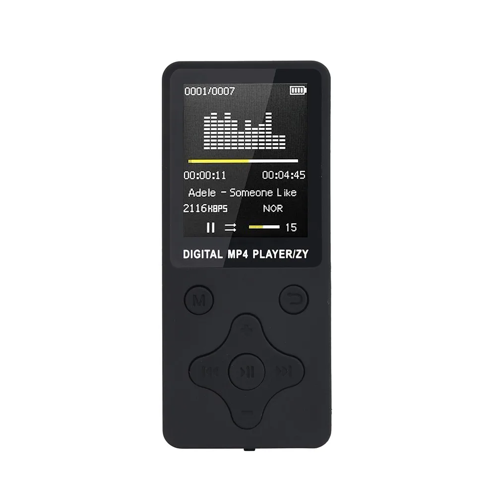 35 Мода портативный MP4 без потерь Звук Музыкальный плеер fm-рекордер Walkman мини Поддержка музыки, радио, запись, видео
