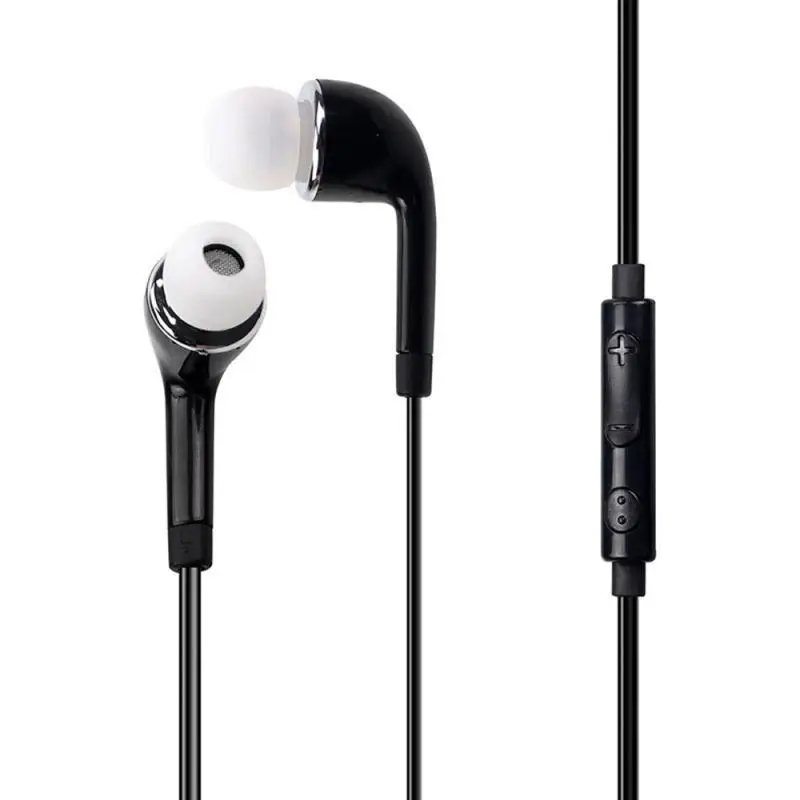 Auriculares intrauditivos con micrófono estéreo, manos libres, para Samsung S4, Android, teléfono inteligente, Huawei
