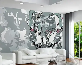 

[Self-Adhesive] 3D Abstract Painting WG183 Wall Paper mural Wall Print Decal Wall Murals Belly