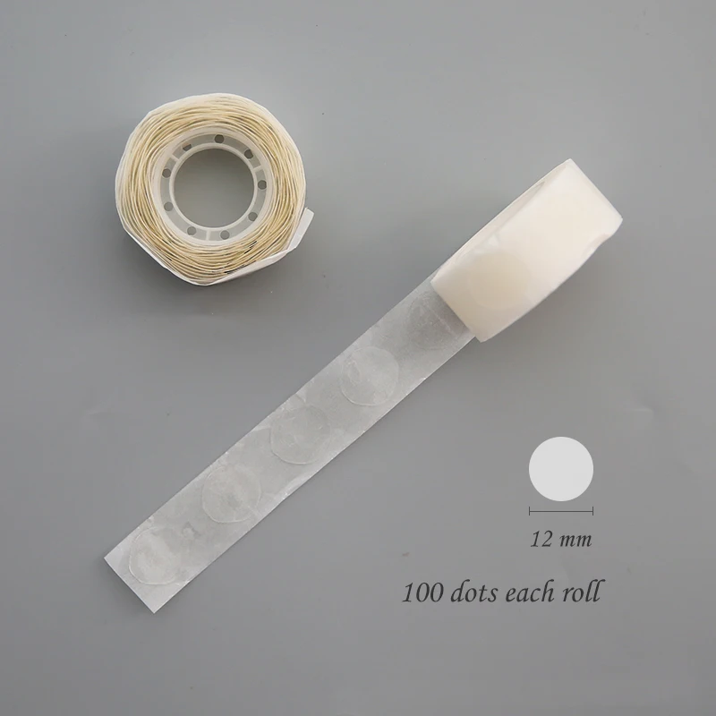 100 Pcs/lot Glue Point Clear Balloon Removable Adhesive Dots Double Sided Dots of Glue Tape