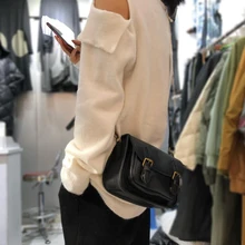 Модные Сумки из натуральной кожи с перекрестными ремешками, квадратные почтовые сумки из воловьей кожи, сумка через плечо, Женская Повседневная сумка для покупок