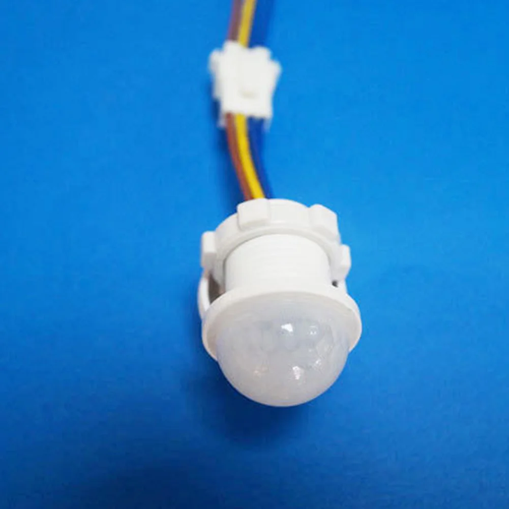 Светодиодный переключатель домашнего освещения датчик движения время задержки PIR энергосберегающий детектор чувствительный