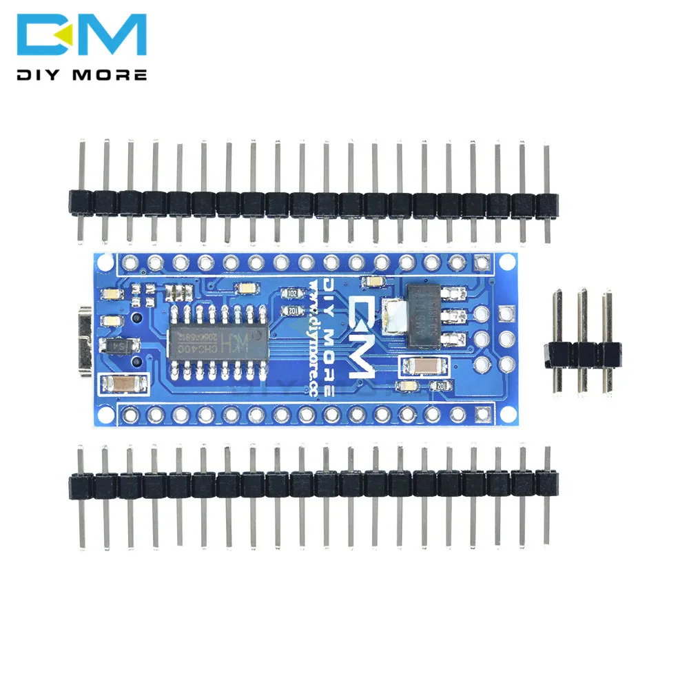 Mini USB CH340 Nano 3,0 ATmega328P плата контроллера совместима с Arduino Nano CH340 USB драйвер Nano V3.0 ATmega328