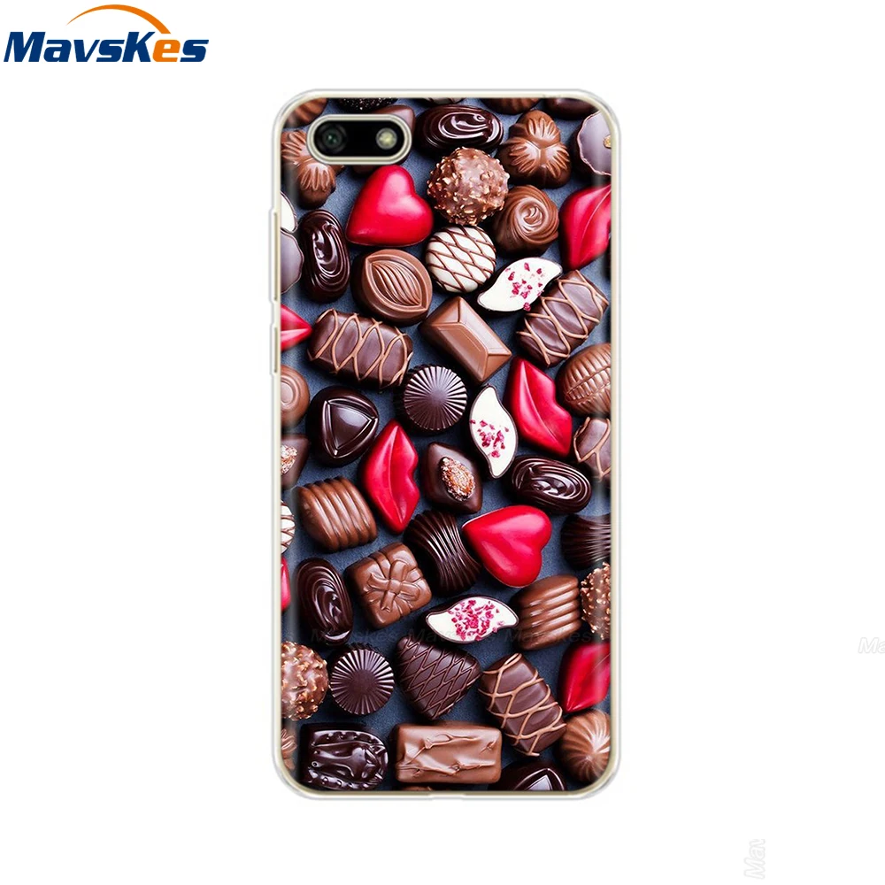 Huawei Honor 7A силиконовая Мягкая ТПУ задняя крышка для Funda huawei Honor7A чехол 5,4" Русская версия DUA-L22 защитный бампер для телефона