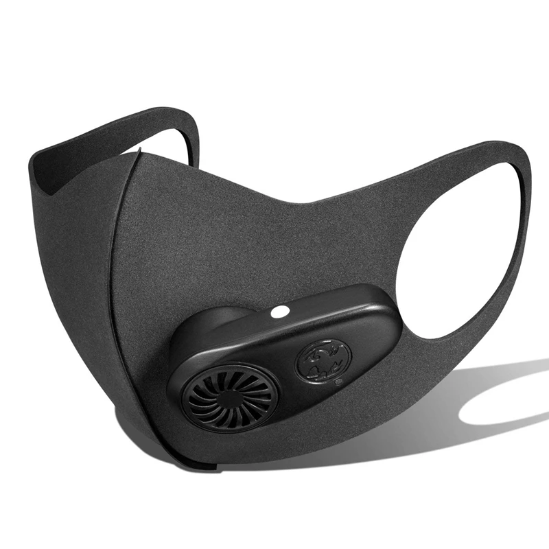 AMS-PM2.5 электрическая маска с перезаряжаемым фильтром интеллектуальная дыхательная маска с клапаном против пыли промышленная электронная защитная маска