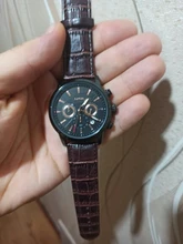 LIGE-relojes deportivos militares para hombre, de cuero, resistente al agua, de pulsera de cuarzo, con caja