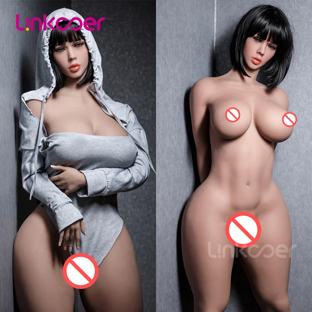 Linkooer 163 см силиконовые секс куклы большие груди жира Красота силиконовая