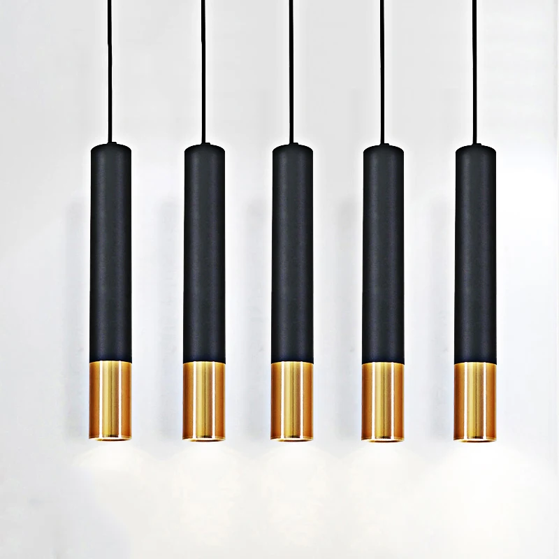  Dimmable LED Pendant Lamp Long Tube lamp Kitchen Island Dining Room Shop Bar Decoration Cylinder Pi - 4000090958690