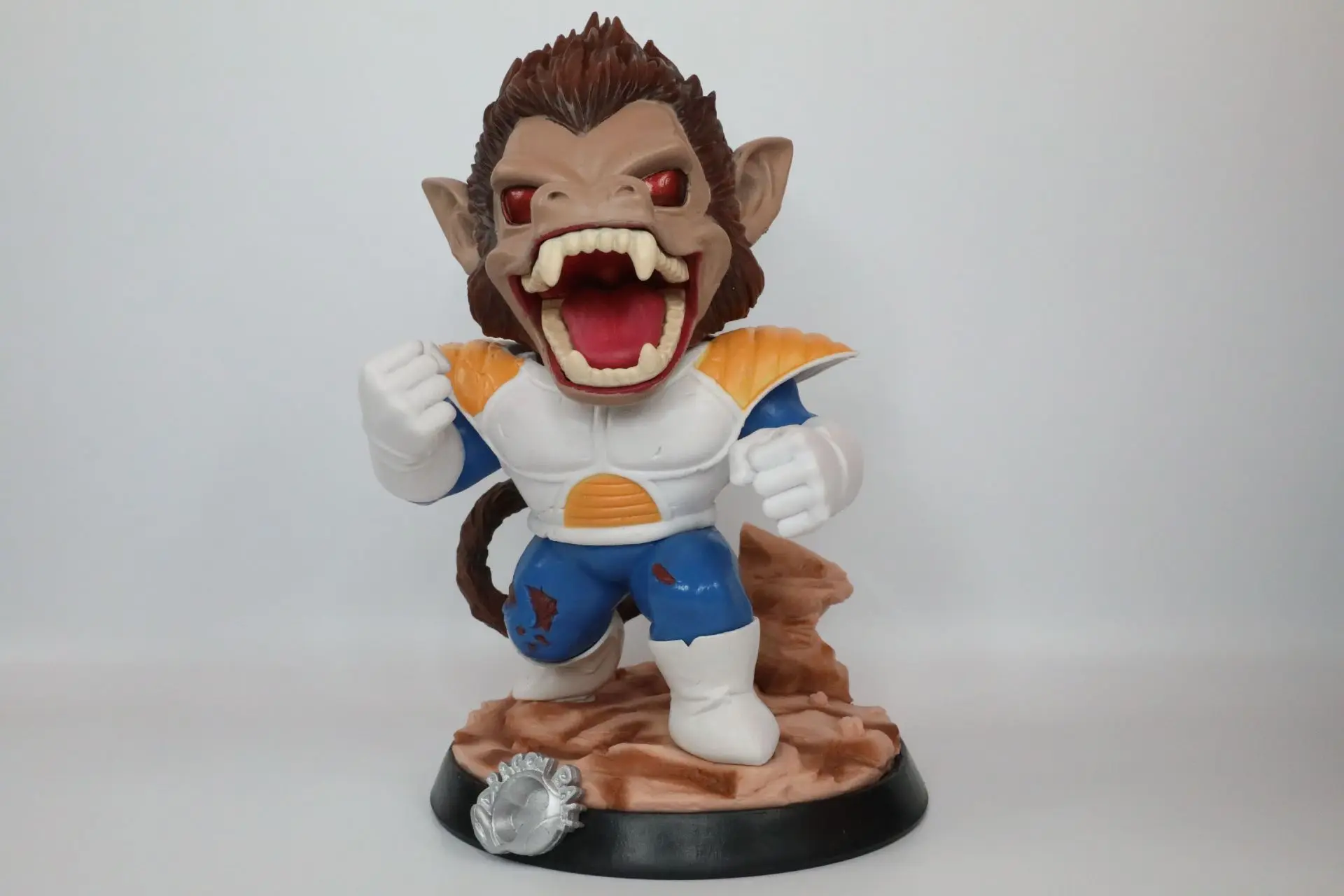 Dragon Ball Супер Вегета Ape ПВХ фигурки игрушки аниме DBZ Z Саян Figurin 190 мм|Игровые и