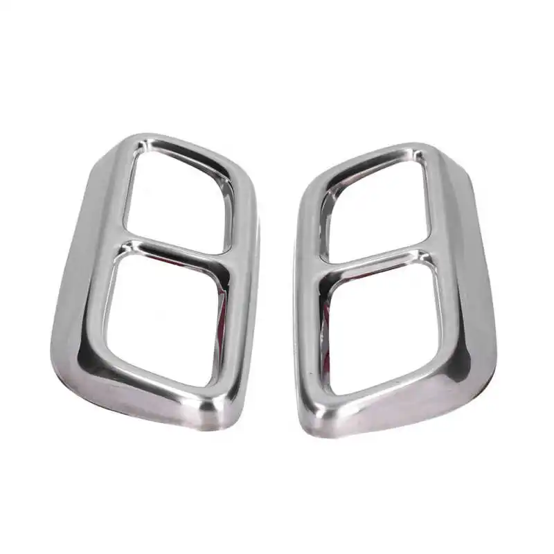

Car styling car accessories Exhaust Tip Trim Stainless Steel Tail Throat Frame Quad Outlet Replacement for Cadillac CT5
