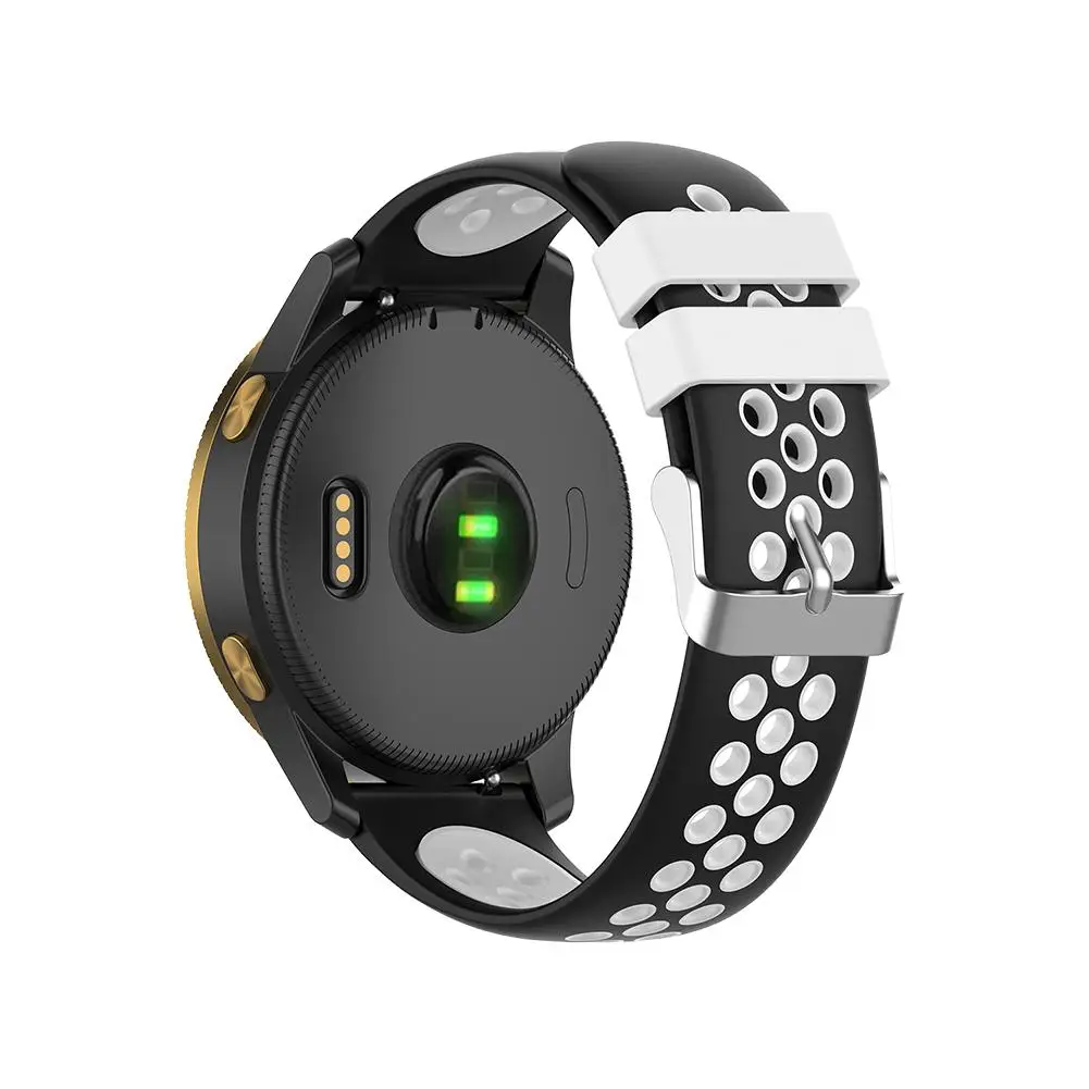 Сменный ремешок для Garmin Venu 20 мм мягкий дышащий силиконовый спортивный часов