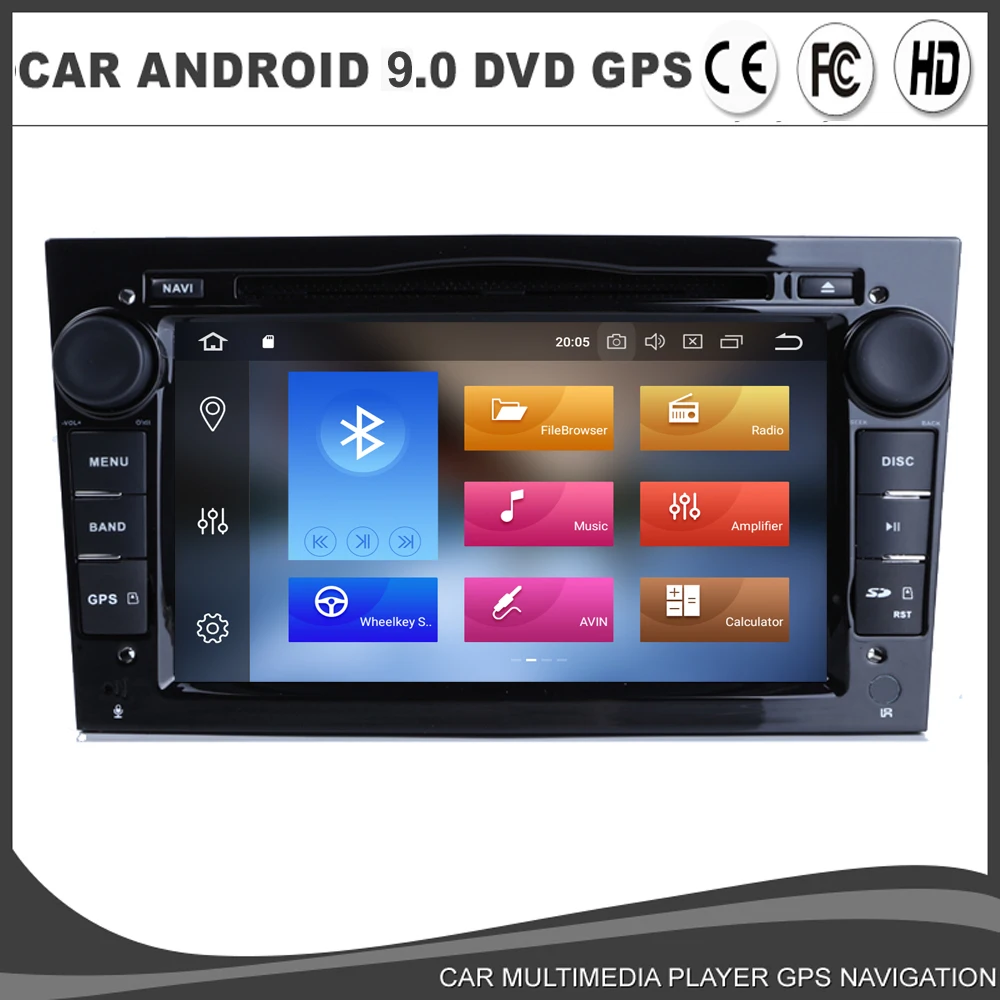 

Android 9.0 Car DVD GPS Player For OPEL ASTRA VECTRA ANTARA ZAFIRA CORSA Radio BT Wifi 2G RAM+16G ROM+16G Map Mirror Link DAB+