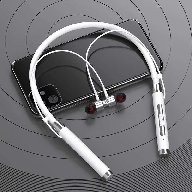 Wireless Bluetooth Neckband Earphones netic Running Headset Waterproof Sport Earbuds Noise Canceling Headphone