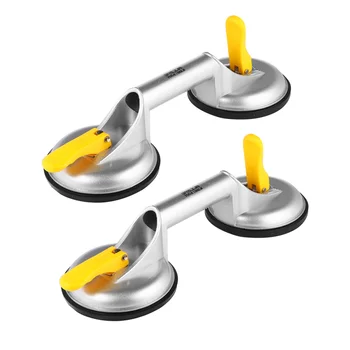 

2pcs Glass Suction Cup Sturdy High Quality Durable Prime Glass Puller Suction Cup Gripper for Home