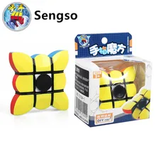 Cube magique pour enfants et adultes 1x3x3, Spinner à main, puzzle professionnel, vitesse, cadeaux éducatifs, jouet, casse tête