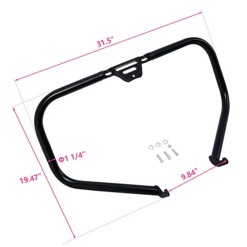 Мотоцикл от поломок двигателя Guard Bar для Harley Softail Deluxe Fat Boy Street Bob Low Rider