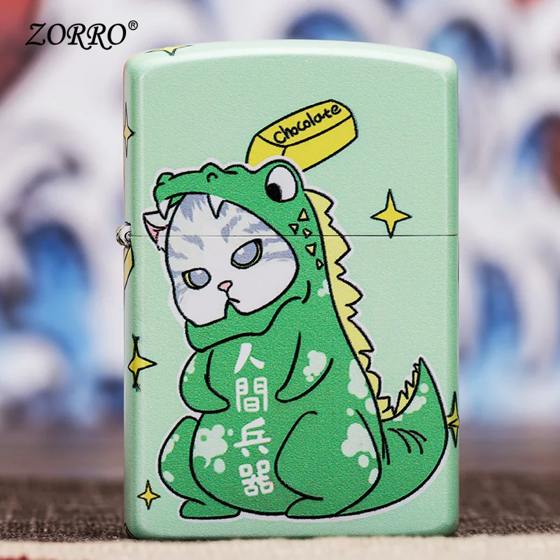 Zorro kerosene lighter, national trend of personality, creativity, cute weapon of the world, kerosene lighter,