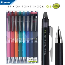 PILOT bolígrafo de gel borrable Frixion, 8 colores/3 colores, LTPK 25S4, 0,4mm, Bolígrafo De metal, clip para escritura, suave y colorido