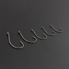 50pcs Teflon Coated High Carbon Steel Barbed hooks Carp Fishing Hooks Pack Tackle Accessories 8015 ► Photo 3/6