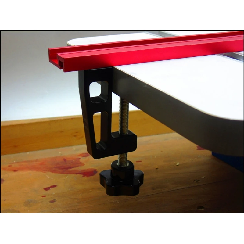 40CM Model 45 Chute Aluminium alloy T-tracks Woodworking Standard Miter Track Stop Woodworking Tool for Woodworking workbench