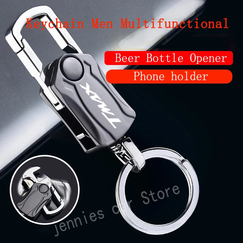 For Yamaha T MAX 530 2012-2015 Tmax 500 T-MAX 560 tmax560 2020 Motorcycle Alloy Keyring Multifunction Key Ring Key Chain trinket