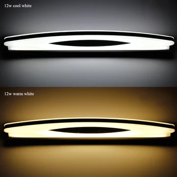 

LED Makeup Lamp for Gold Bathroom Dressing Table Led Vanity Light 39CM~100CM AC90-260V Acrylic Wall Lighted Makeup Mirror Bulbs