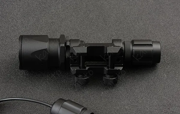 Тактический ar15 ak47 алюминиевый оружейный фонарь для Пикатинни Вивера рейка база Охота Стрельба M1760