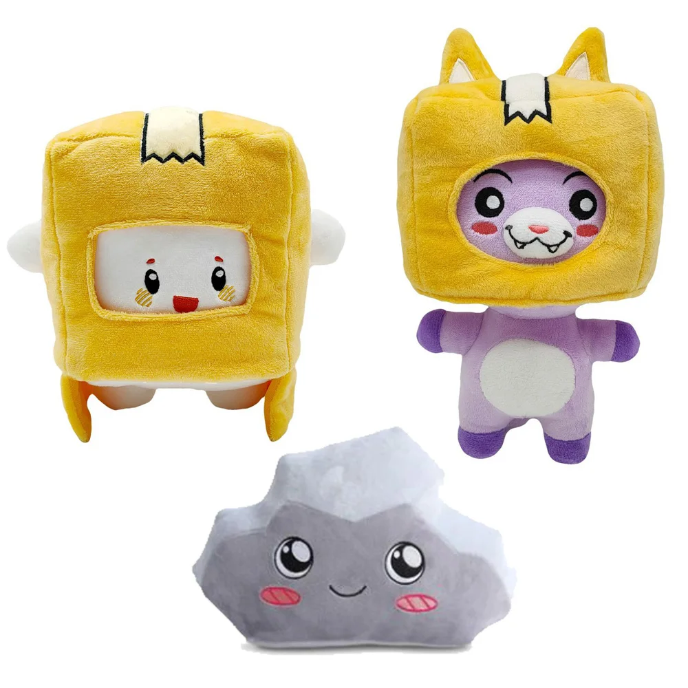 20-29cm Lankybox Removable Cartoon Robot Soft Toys Kids Stuffed Dolls Birthday Gift Christmas Gifts Girl Bed Pillow | Игрушки и хобби
