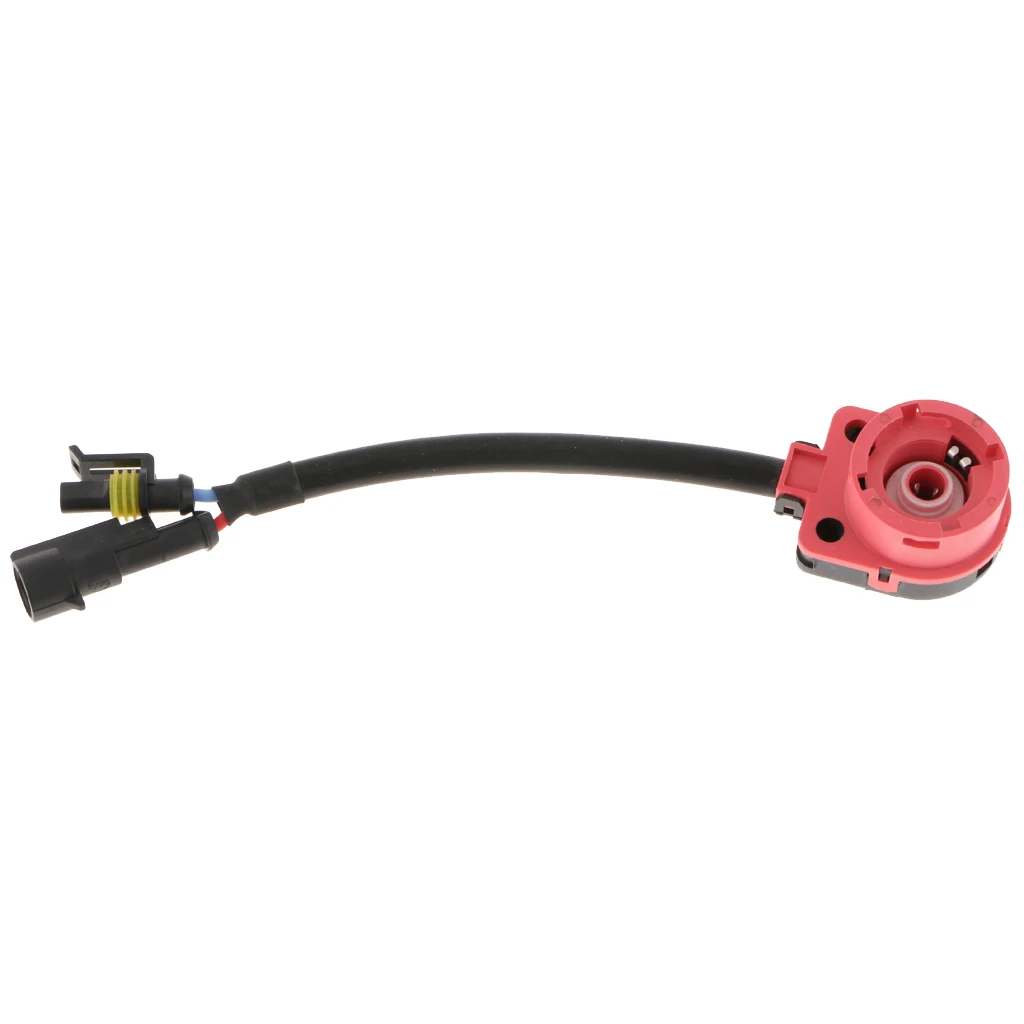 D2S D2R HID Bulb Ballast Connector AMP Wire Cable Plug Adapter
