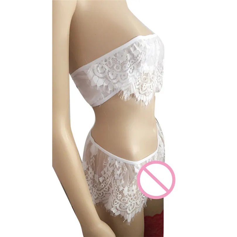 sex shop micro bikini sexy Lingerie Women Underwear Babydoll Sleepwear Lace Bra Dress G-string Set lenceria mujer #3S18 (2)