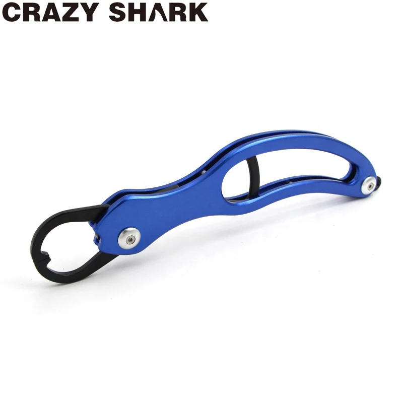 Crazy Shark алюминиевый сплав рыба для губ ручка 23 см рыболовный захват держатель