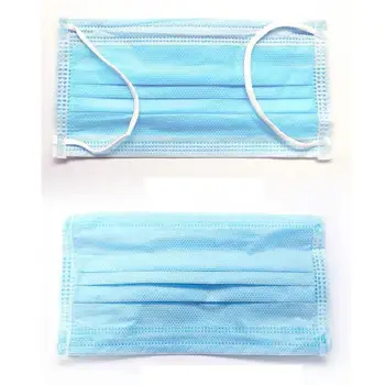 

DHL free Disposable Mask Non Woven Face Masks 3 Layer Anti-Dust Waterproof Mask Ply Respirator Soft Breathable Mouth