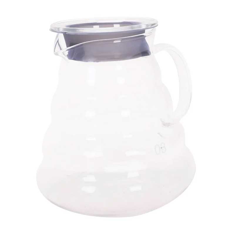 V60 Pour Over Glass Range кофе-сервер Carafe капельный кофейник Brewer Barista Percolator Clear | Дом и сад