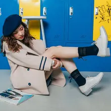 Девушка кружева лук носки корейский хлопок носки без пятки японский сплошной цвет хлопок носки милые женские носки в стиле хараджуку ворс