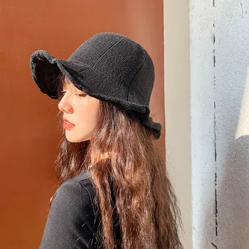 

Japanese Breathable Milk Silk Fisherman Hat Female Korean Tide Wild Net Red Sun Hat Beach Sun Sun Hat (56-58cm)