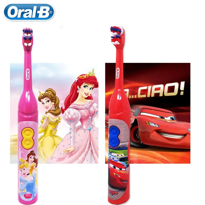 Oral B Electric Toothbrush For Kids 3+ Children Dual Cleaning Gum Care Battery Power Supply Soft Bristle Electric Teeth Brush Oral B Electric Toothbrush For Kids 3+ Children Dual Cleaning Gum Care Battery Power Supply Soft Bristle Electric Teeth Brush