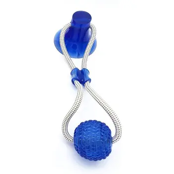 

Pet Toys Ball For Dog Cat Neutral Tpr Dog Toothbrush Clean Ball Puppy Toys Mutual Action Bite Toy 1 Piece
